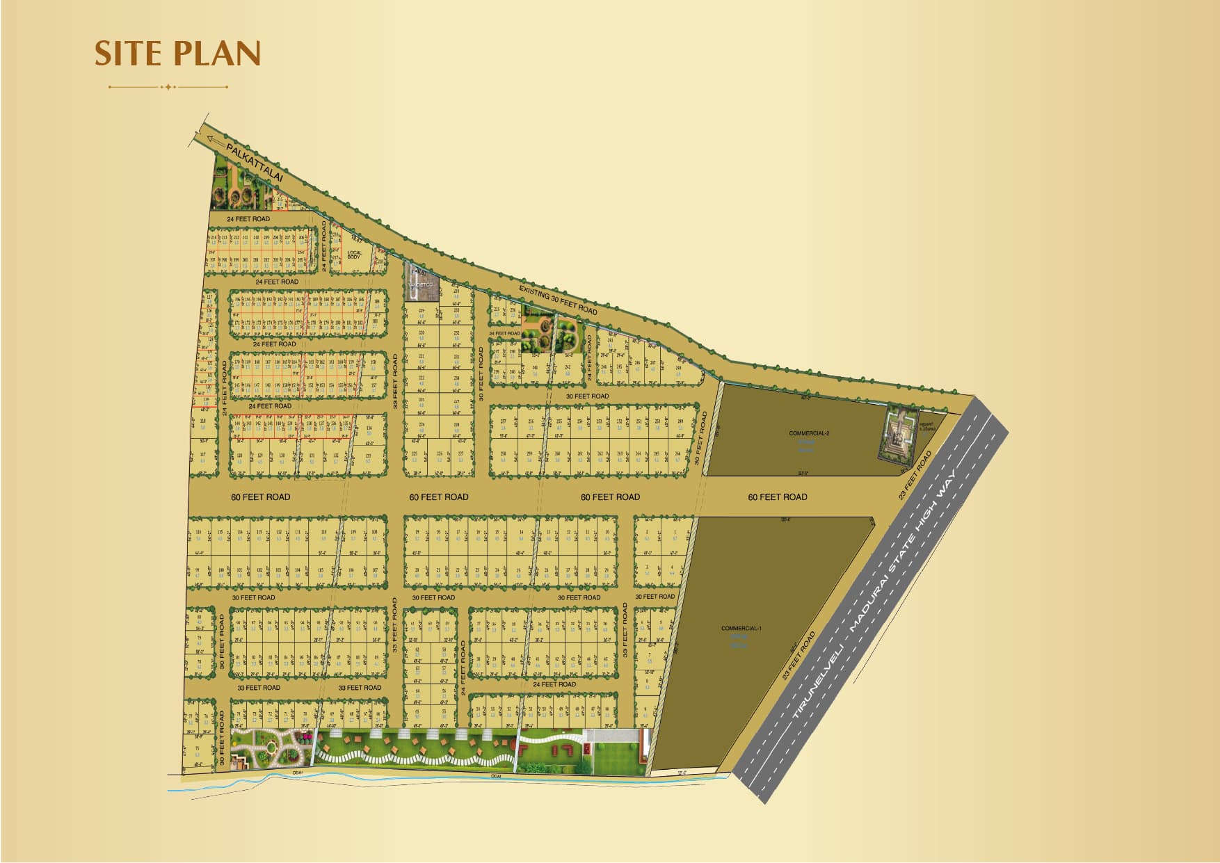 Sameera Elite Gardens residential plots in Avadi Chennai