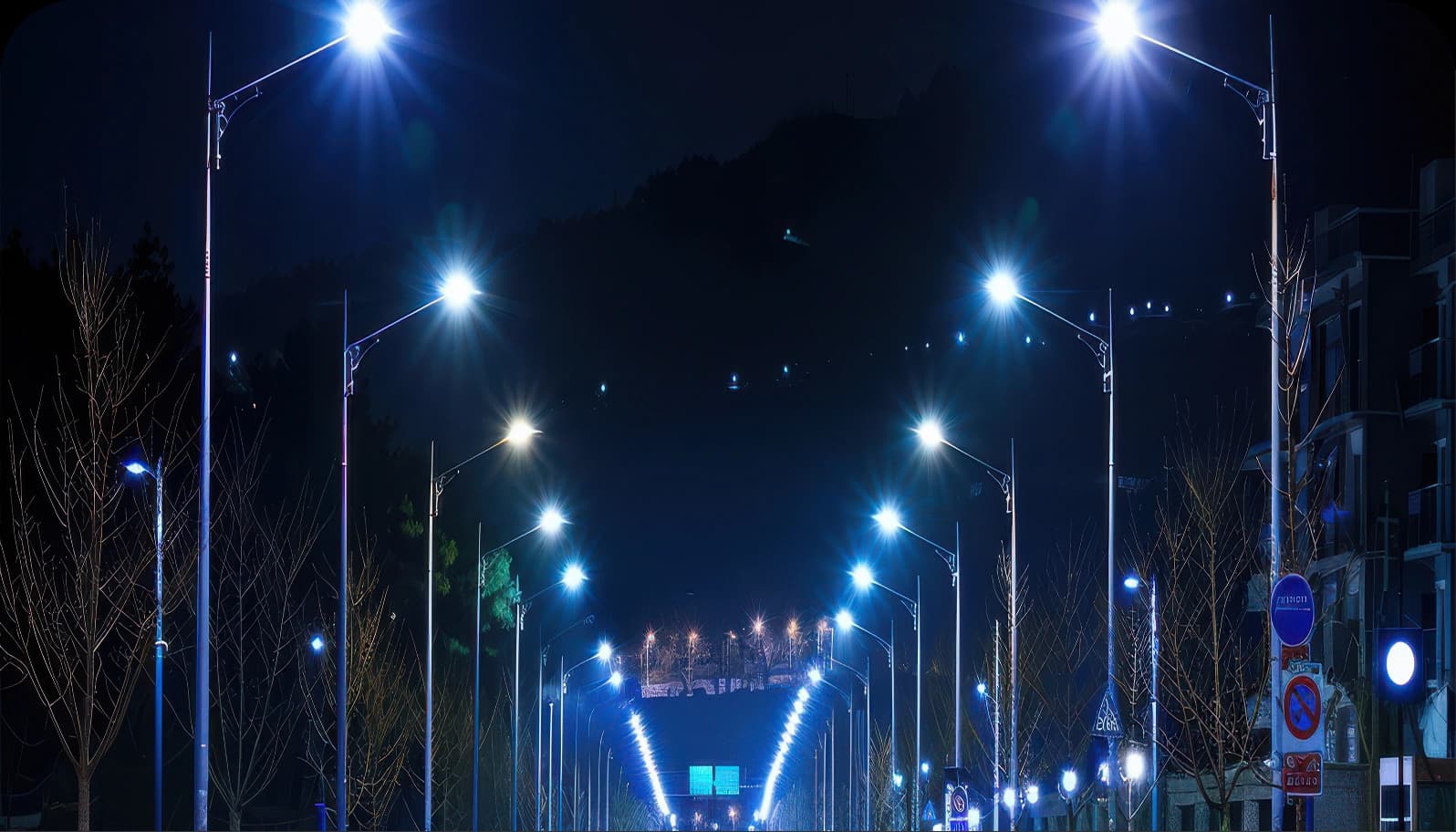 LED street lighting